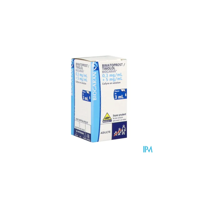 BIMAT/TIMO 0,3MG+5MG/ML BGR COL3ML