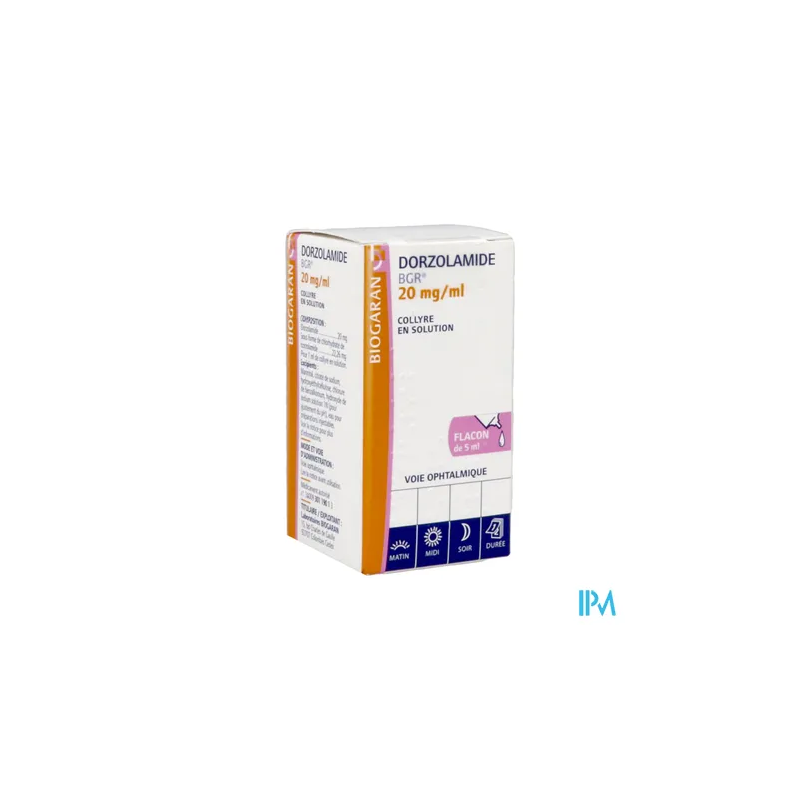 DORZOLAMIDE 20MG/ML BGR COL 5ML