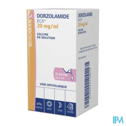 DORZOLAMIDE 20MG/ML BGR COL 5ML