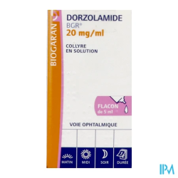 DORZOLAMIDE 20MG/ML BGR COL 5ML
