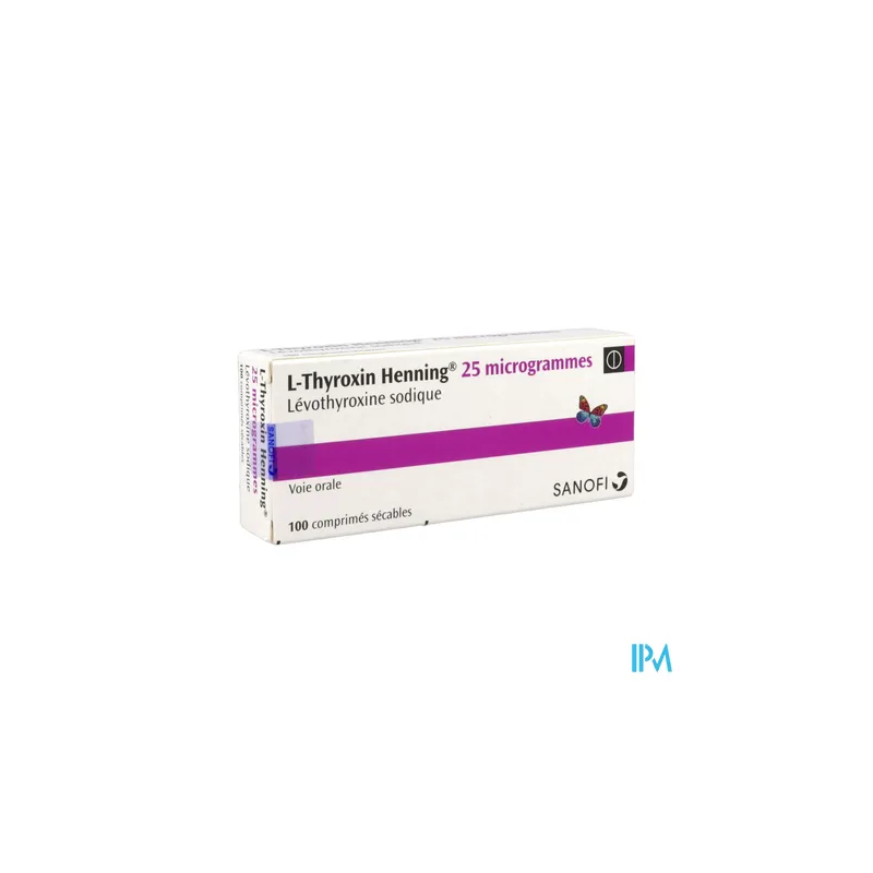 L-THYROXIN 25MCG HENN CPR SEC 100