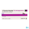 L-THYROXIN 25MCG HENN CPR SEC 100