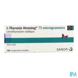 L-THYROXIN 75MCG HENN CPR SEC 100