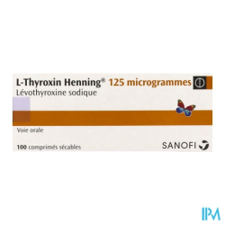 L-THYROXIN 125MCG HENN CPR SEC 100