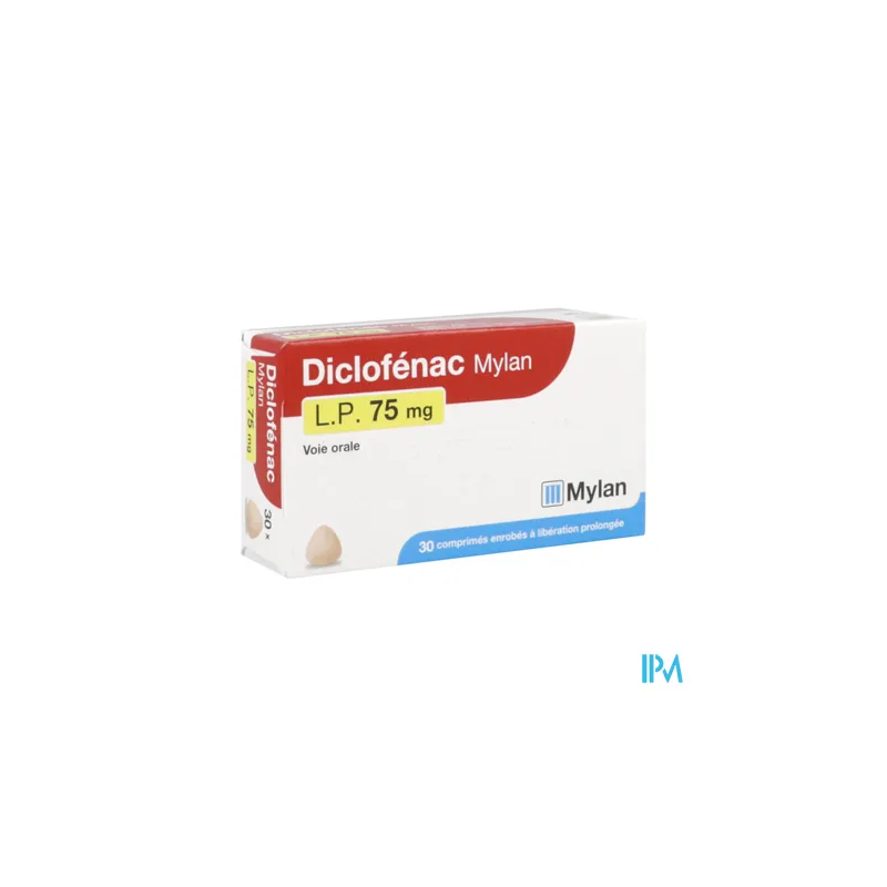 DICLOFENAC LP 75MG VIATRIS CPR 30