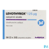 LEVOTHYROX 125MCG CPR SECABLE 90