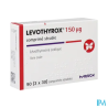 LEVOTHYROX 150MCG CPR SECABLE 90