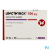 LEVOTHYROX 150MCG CPR SECABLE 90