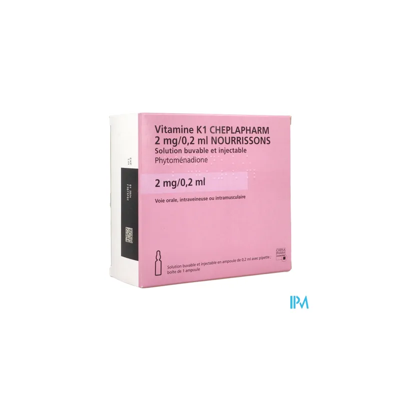 VIT K1 2MG/0,2ML CHEPLA NOUR AMP 1