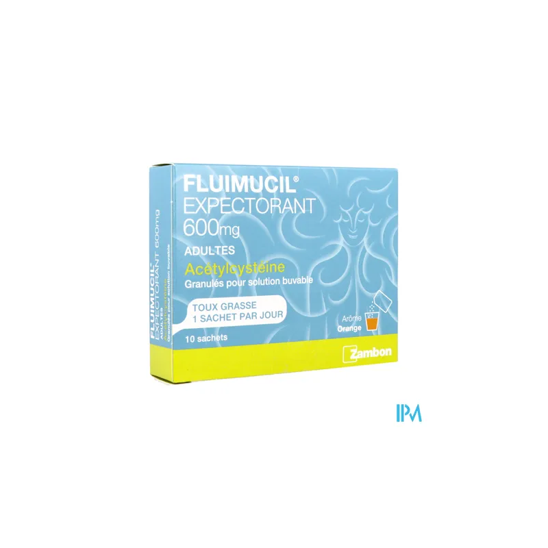 FLUIMUCIL EXPECT 600MG S/S SACH 10