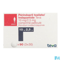 PERIND TOS/IND 10MG/2,5MG TEV CP90