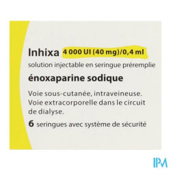 INHIXA 4 000UI (40MG)/0,4ML SER6