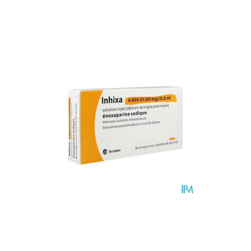 INHIXA 6 000UI (60MG)/0,6ML SER2