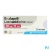 ENALAPRIL/LERCA 20/10MG VTS CP90