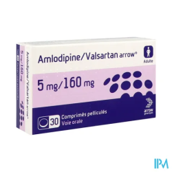 AMLODIPINE/VALSA 5/160MG ARROW 30