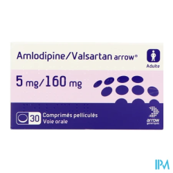 AMLODIPINE/VALSA 5/160MG ARROW 30