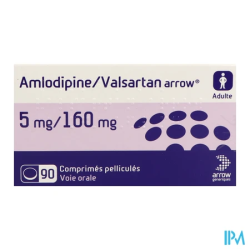 AMLODIPINE/VALSA 5/160MG ARROW 90