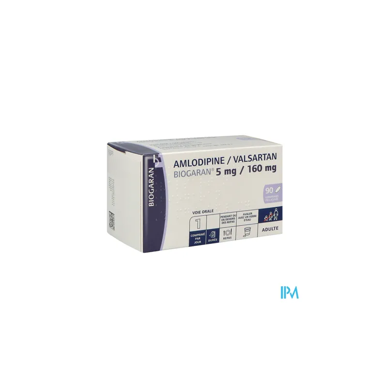 AMLODIPINE/VALSA 5/160MG BGR 90