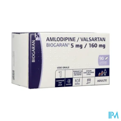 AMLODIPINE/VALSA 5/160MG BGR 90