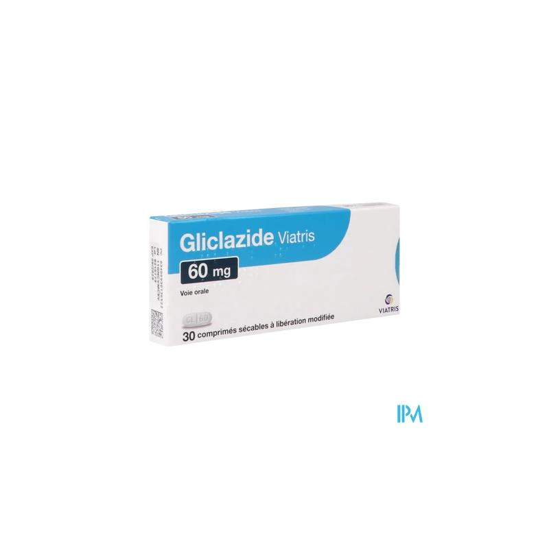 GLICLAZIDE 60MG VTS CPR SEC LM 30