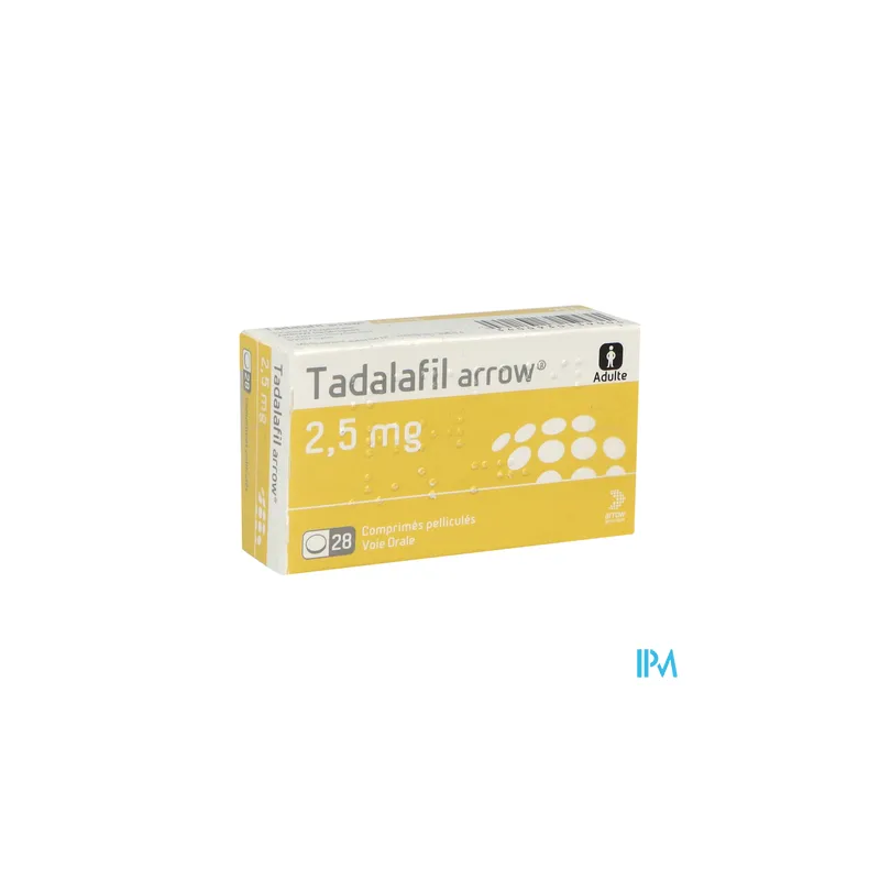 TADALAFIL 2,5MG ARROW CPR 28