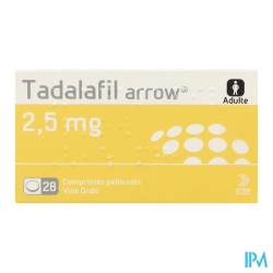 TADALAFIL 2,5MG ARROW CPR 28
