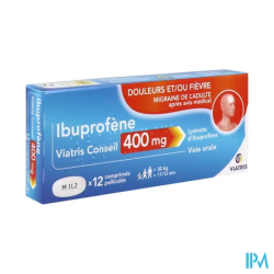 IBUPROFENE 400MG VTS CONS CPR12
