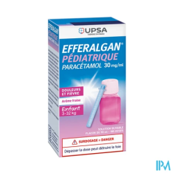 EFFERALGAN PED 30MG/ML SOL BUV90ML