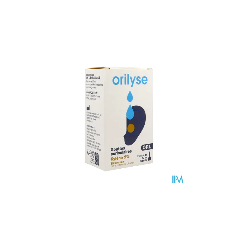 ORILYSE GOUTTE AURICULAIRE 20ML