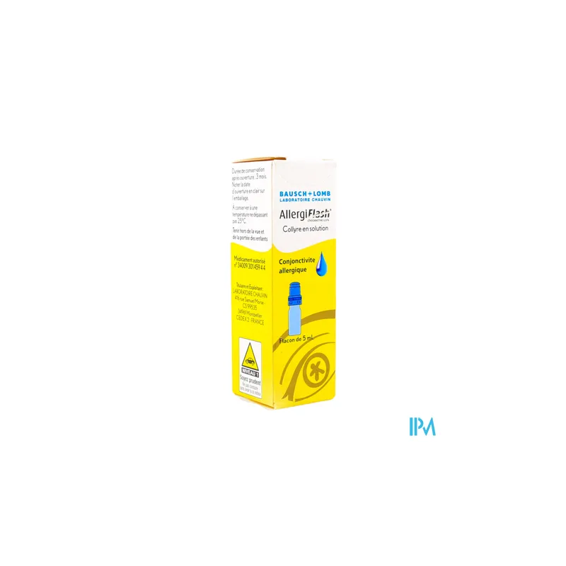 ALLERGIFLASH 0,05% COL FLACON 5ML