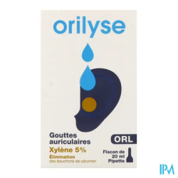 ORILYSE GOUTTE AURICULAIRE 20ML