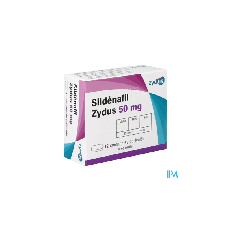 SILDENAFIL 50MG ZYDUS CPR 12
