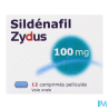 SILDENAFIL 100MG ZYDUS CPR 12