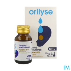 ORILYSE GOUTTE AURICULAIRE 20ML