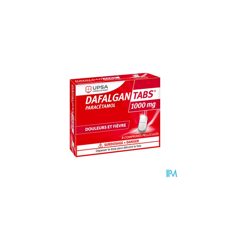 DAFALGANTABS 1000MG CPR 8
