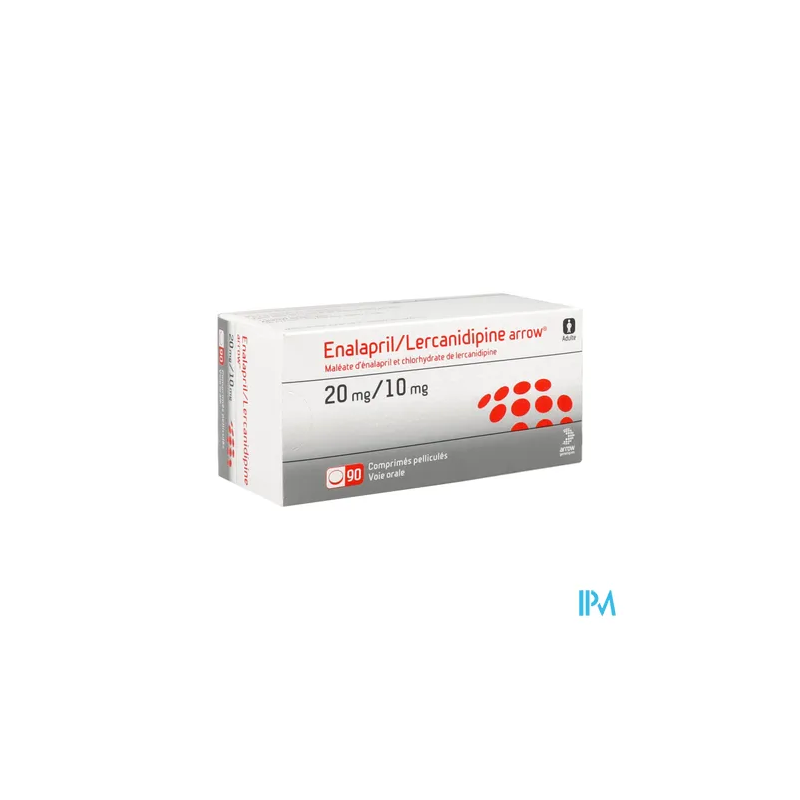 ENALAPRIL/LERCA 20/10MG ARROW CP90