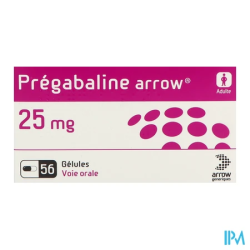 PREGABALINE 25MG ARROW GEL 56