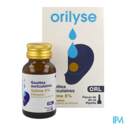 ORILYSE GOUTTE AURICULAIRE 20ML