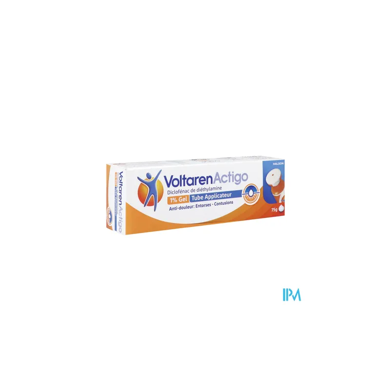 VOLTARENACTIGO 1% GEL TUB APPL 75G