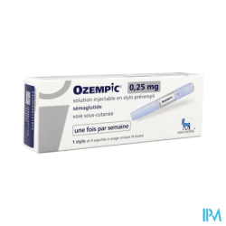OZEMPIC 0,25MG STYLO SC 1 + 4 AIG