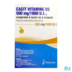CACIT VIT D3 500MG/1000UI CPR 30