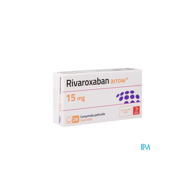 RIVAROXABAN 15MG ARROW CPR 28