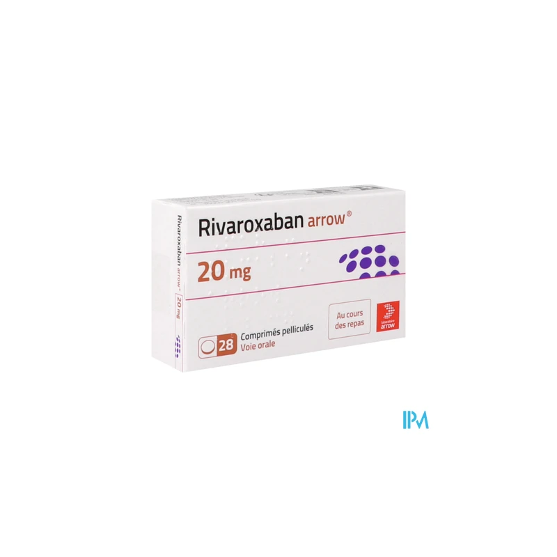 RIVAROXABAN 20MG ARROW CPR 28