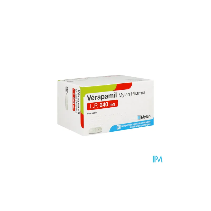 VERAPAMIL LP 240MG VTS CPR SEC90