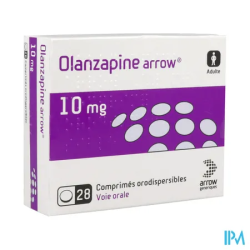 OLANZAPINE 10MG ARROW CPR OROD 28
