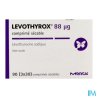 LEVOTHYROX 88MCG CPR SEC 90