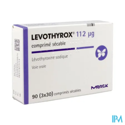 LEVOTHYROX 112MCG CPR SEC 90
