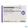 LEVOTHYROX 112MCG CPR SEC 90