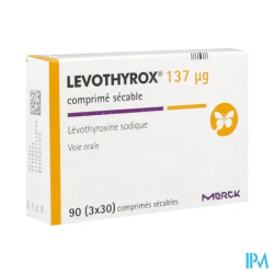 LEVOTHYROX 137MCG CPR SEC 90