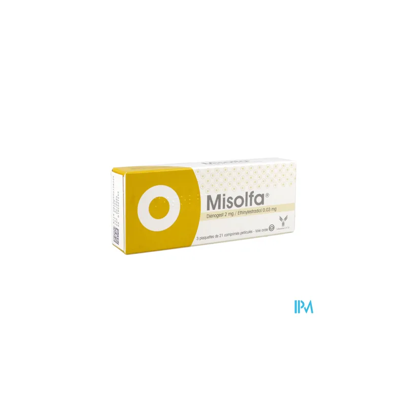 MISOLFA 2MG/0,03MG CPR 3X21